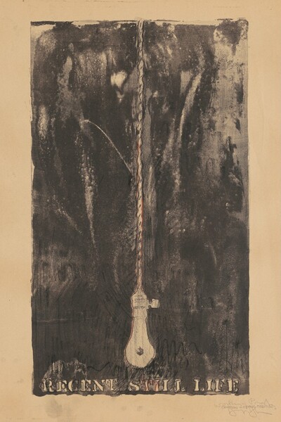 Recent Still Life [working proof]