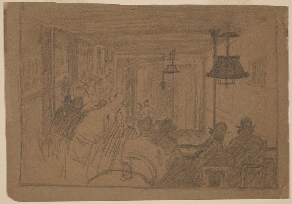 Burlesque Theater by Joseph Stella