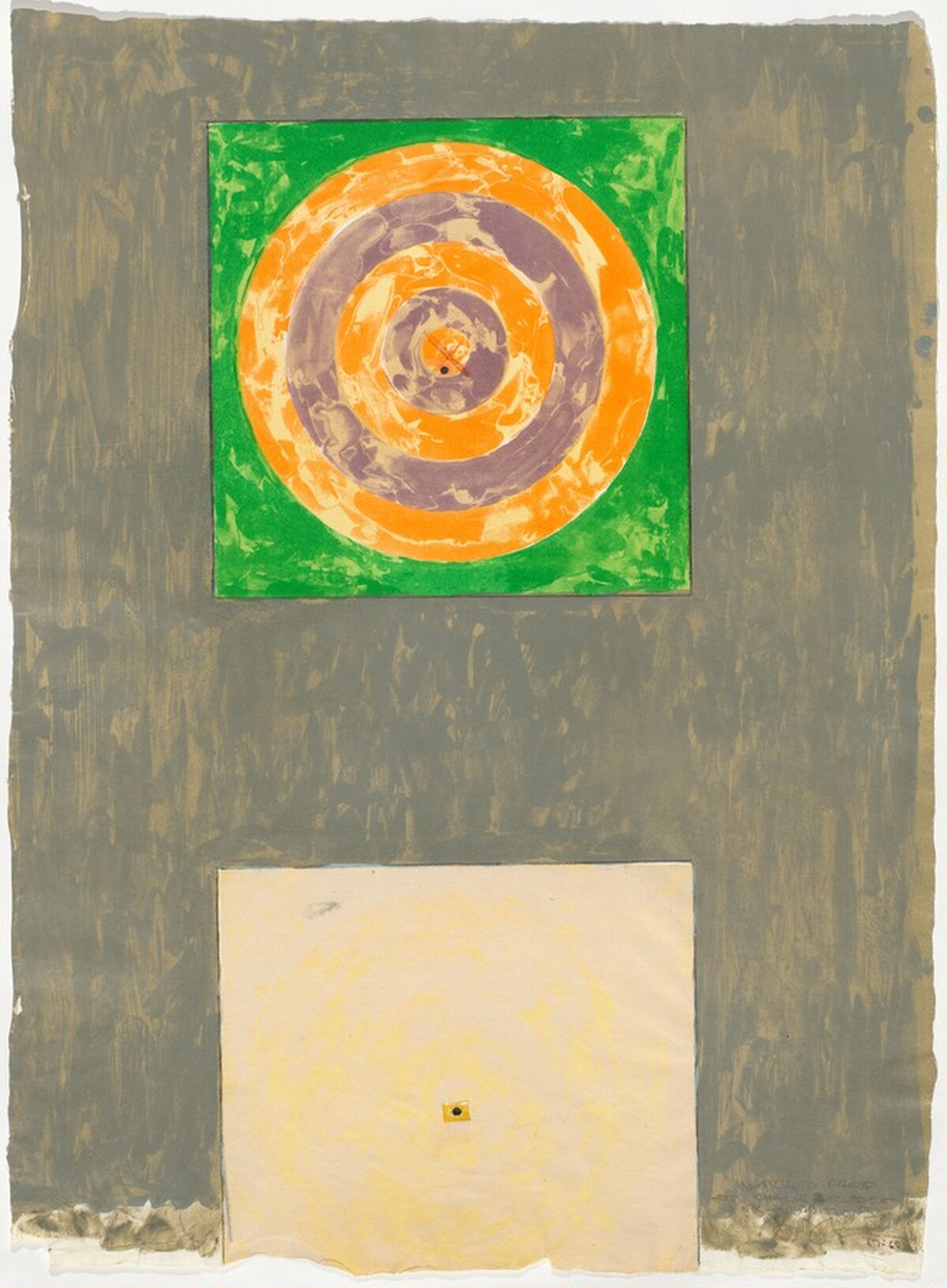 Targets [working proof] by Jasper Johns