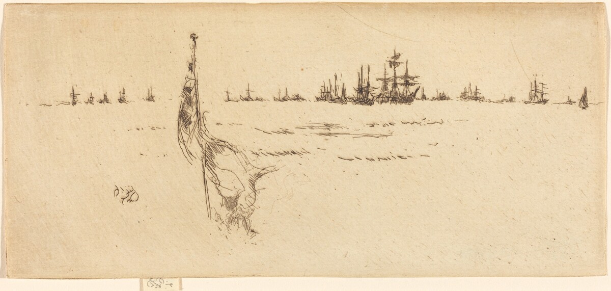 Dipping the Flag by James McNeill Whistler