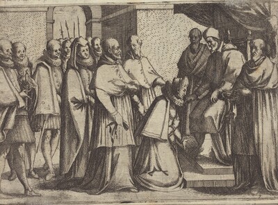 Papal Audience [verso]