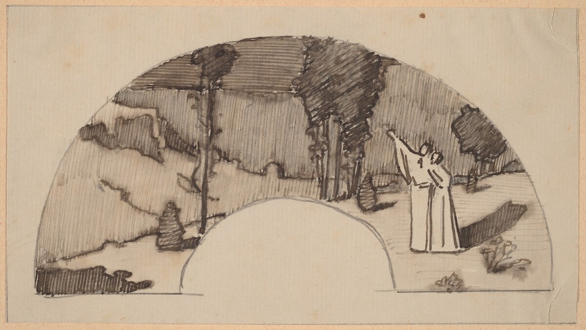 Study for an Archway by Charles Sprague Pearce