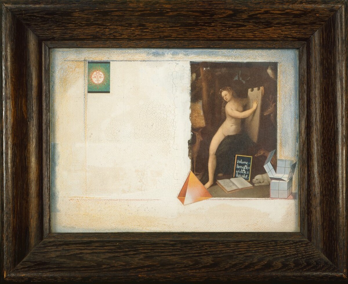 Circe and Her Lovers (Surface and Volume in Nature) by Joseph Cornell