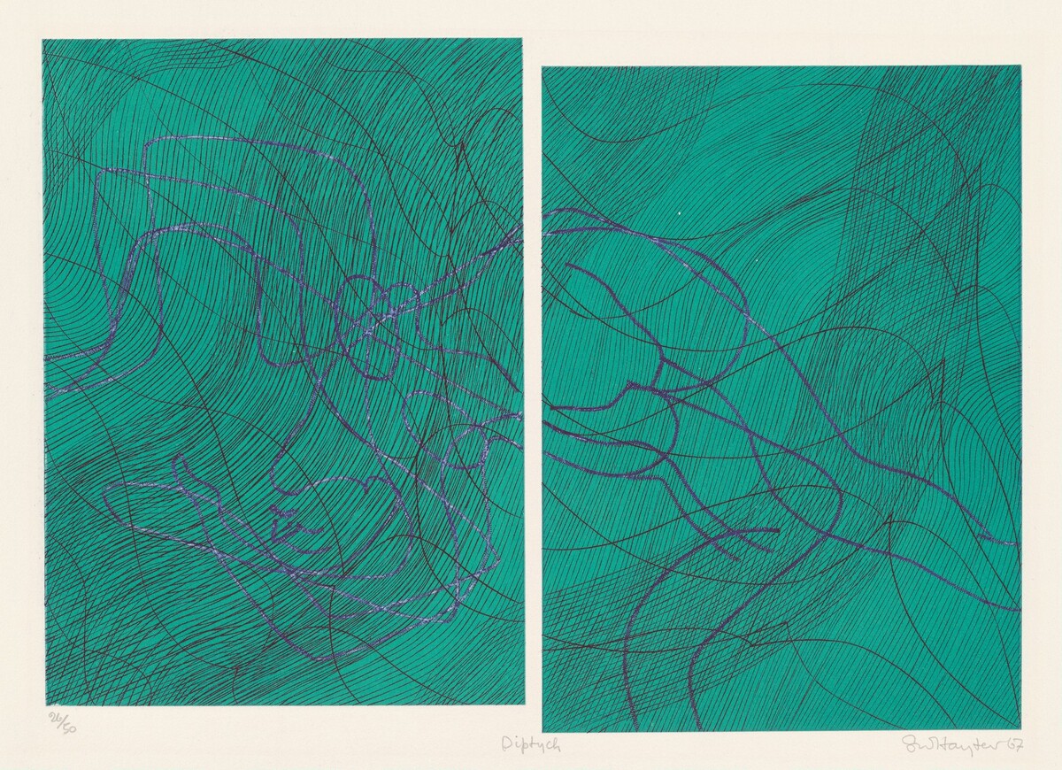 Diptych by Stanley William Hayter
