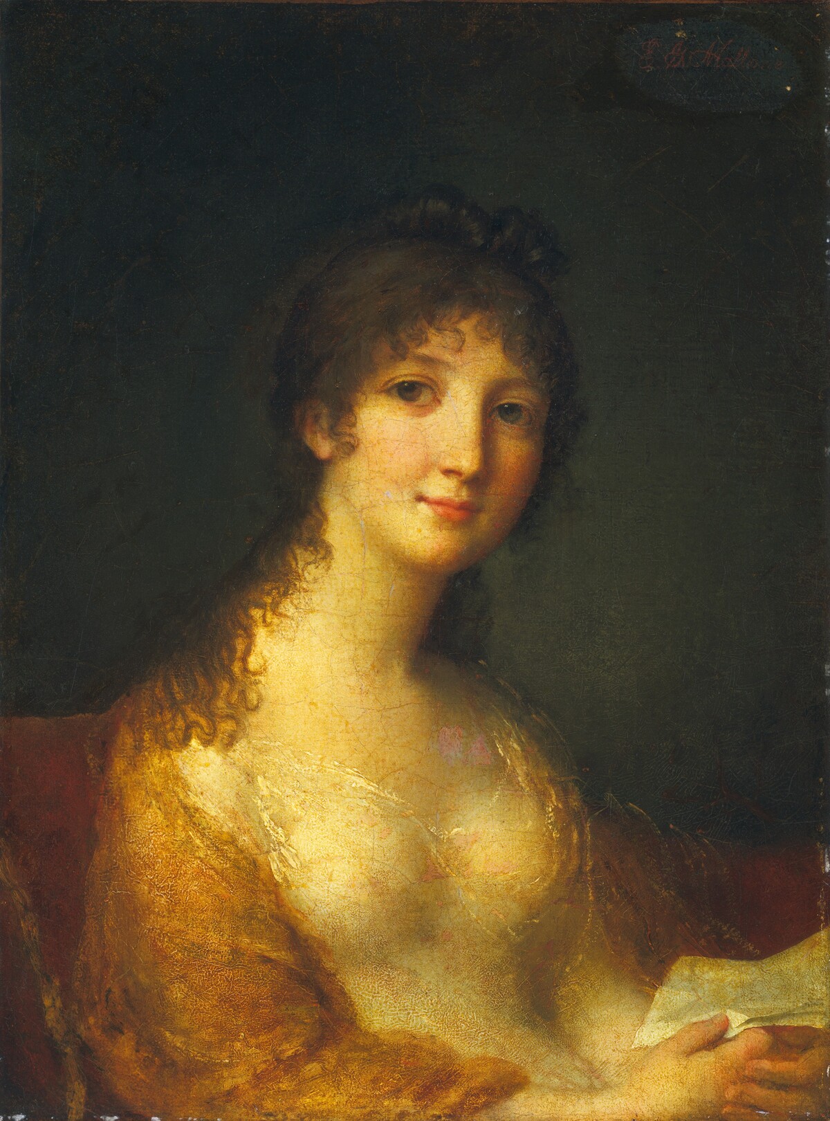Portrait of a Lady by French 19th Century