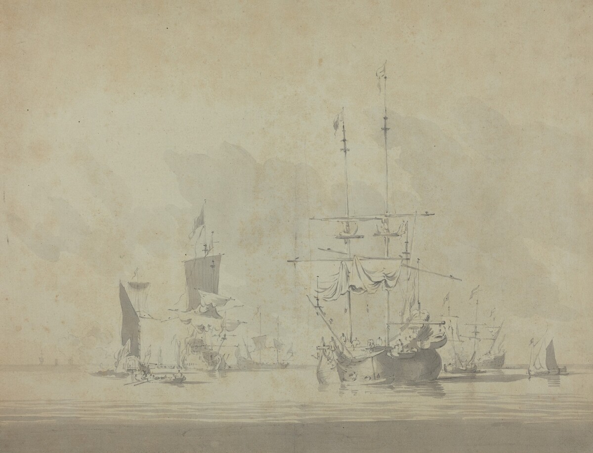 Marine by Attributed to Willem van de Velde the Younger