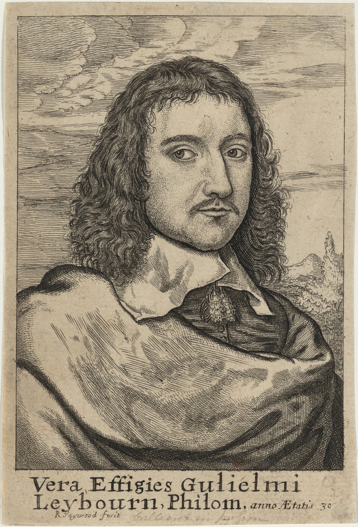 William Leybourn, Mathematician by Robert Gaywood