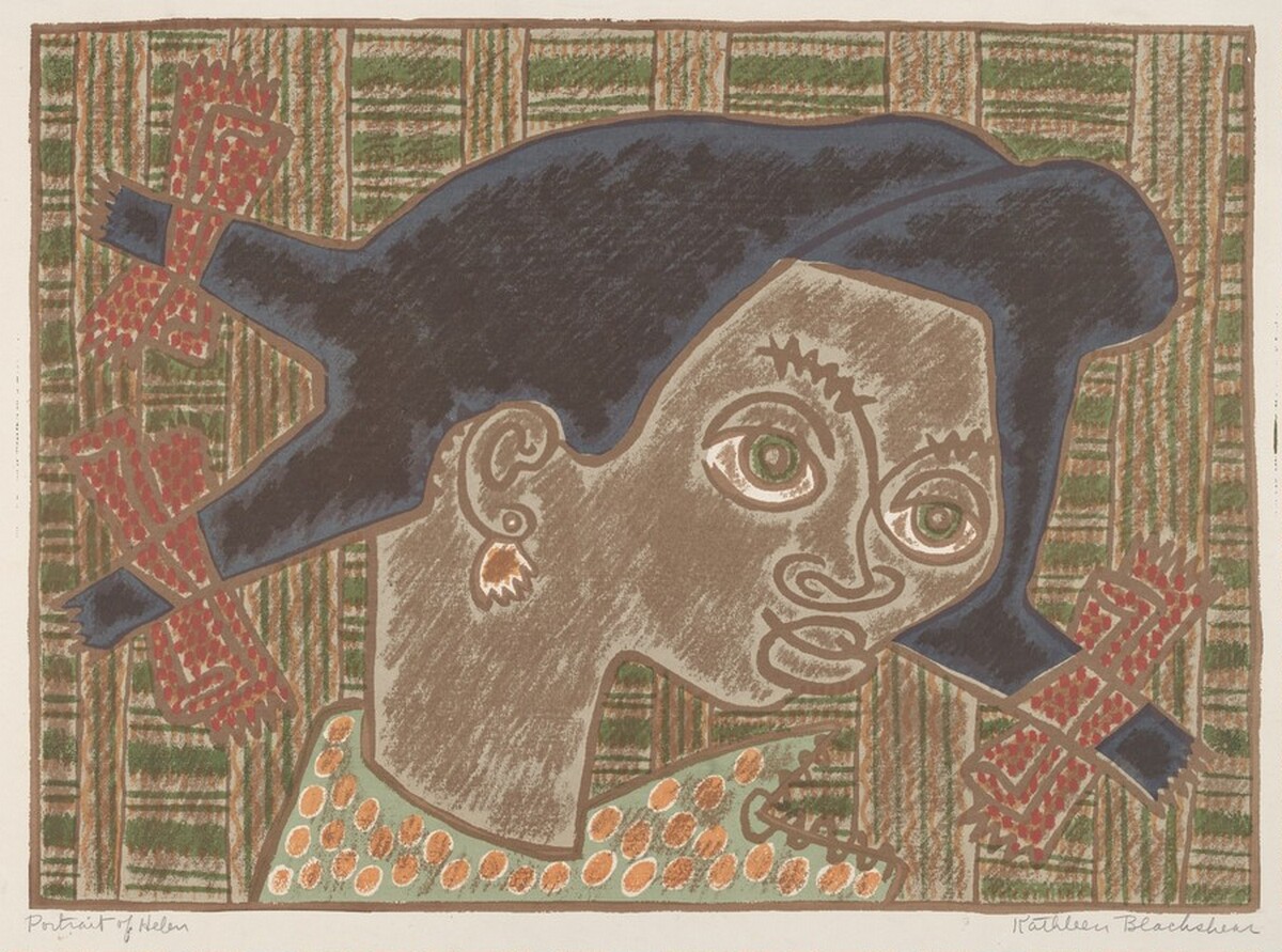 Portrait of Helen by Kathleen Blackshear