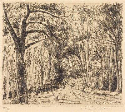 The Great Oak at Chaville (Le gros chene a Chaville)