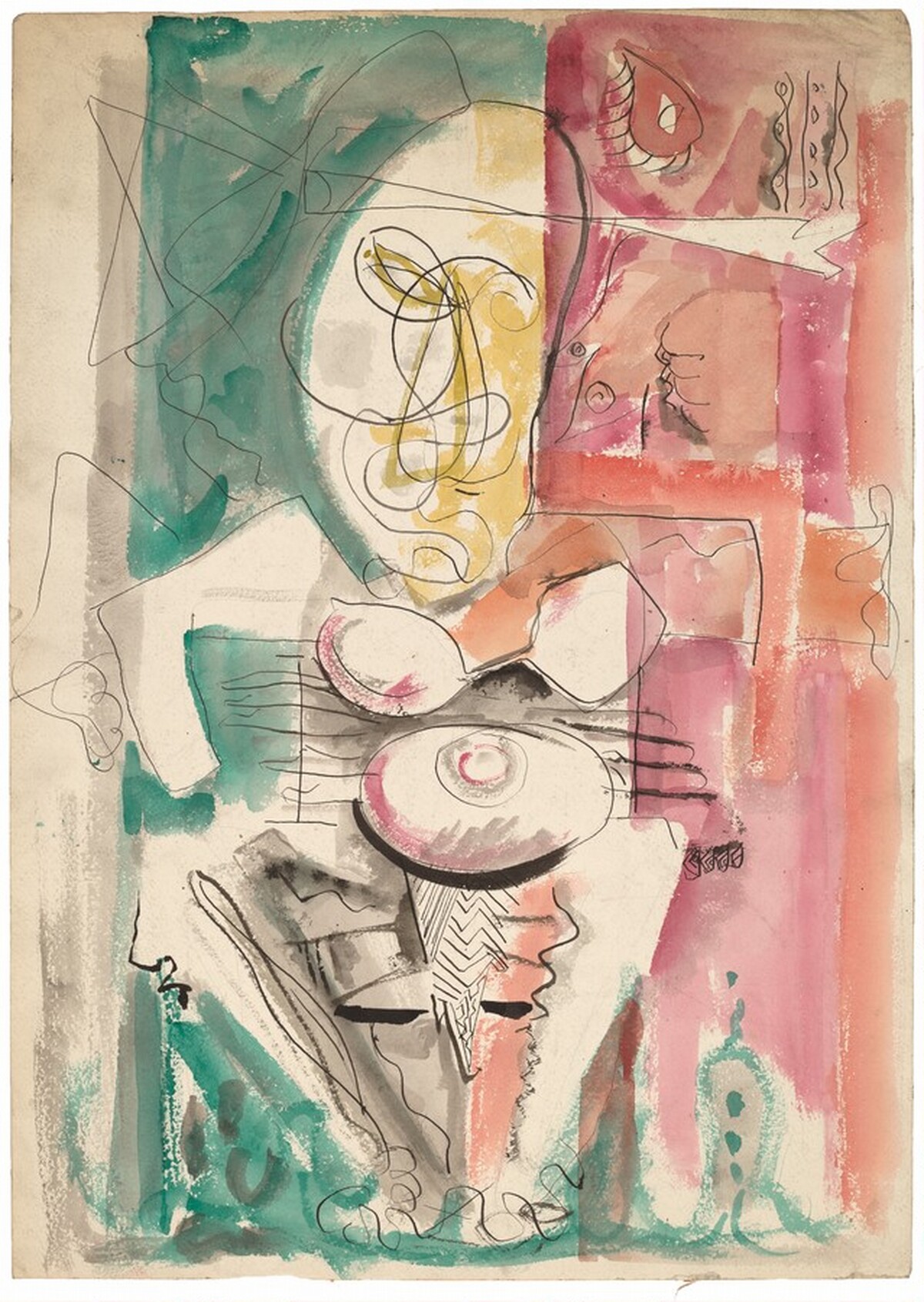 Abstraction by Mark Rothko