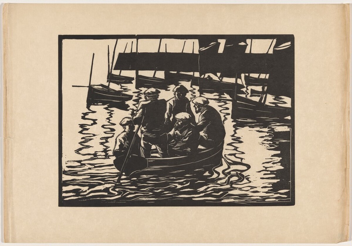 Embarquement by Charles Huard