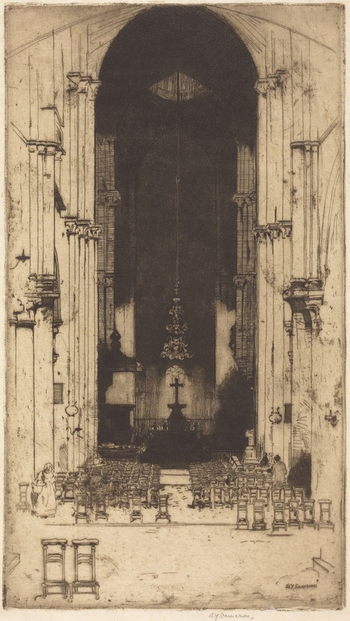 St. Laumer, Blois by David Young Cameron