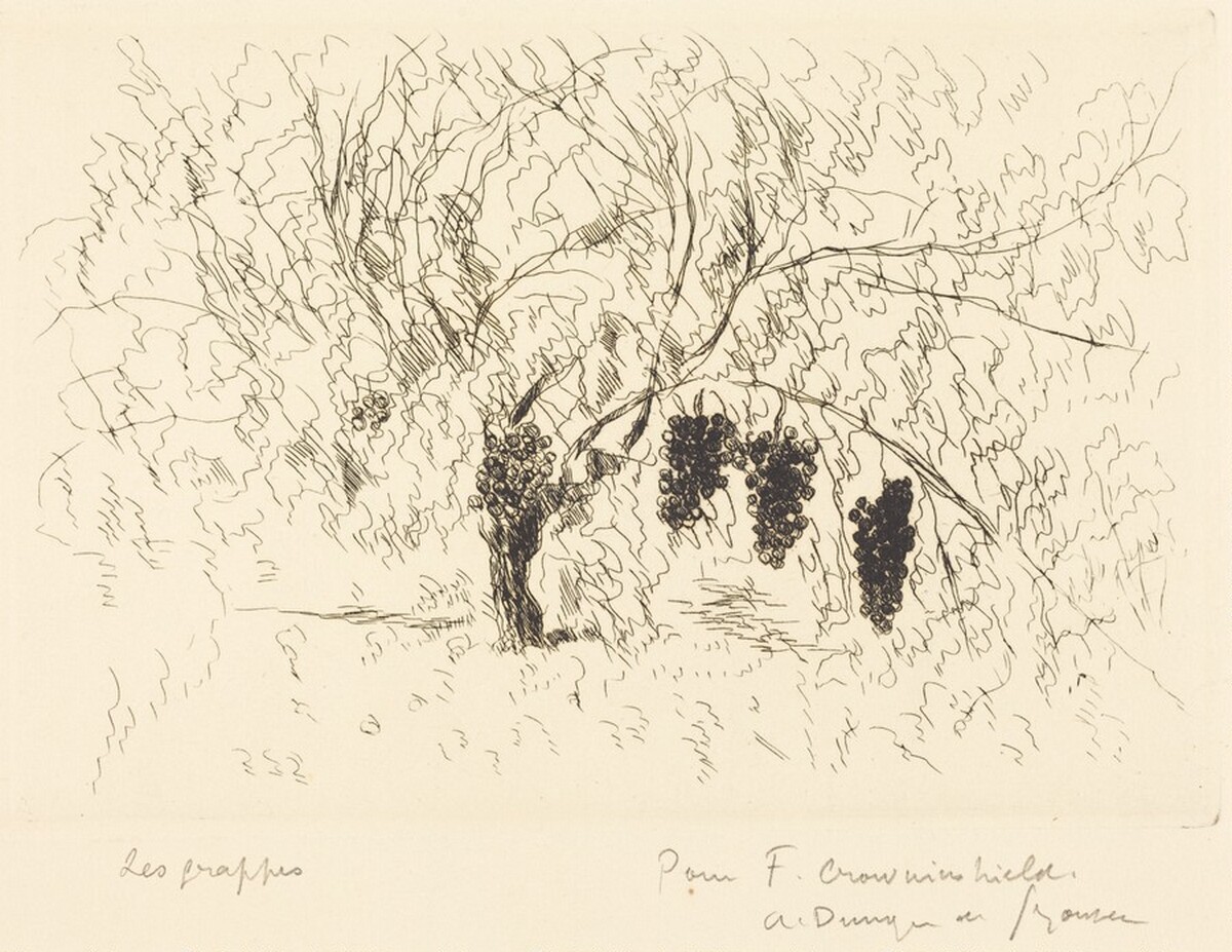 Les Grappes by André Dunoyer de Segonzac