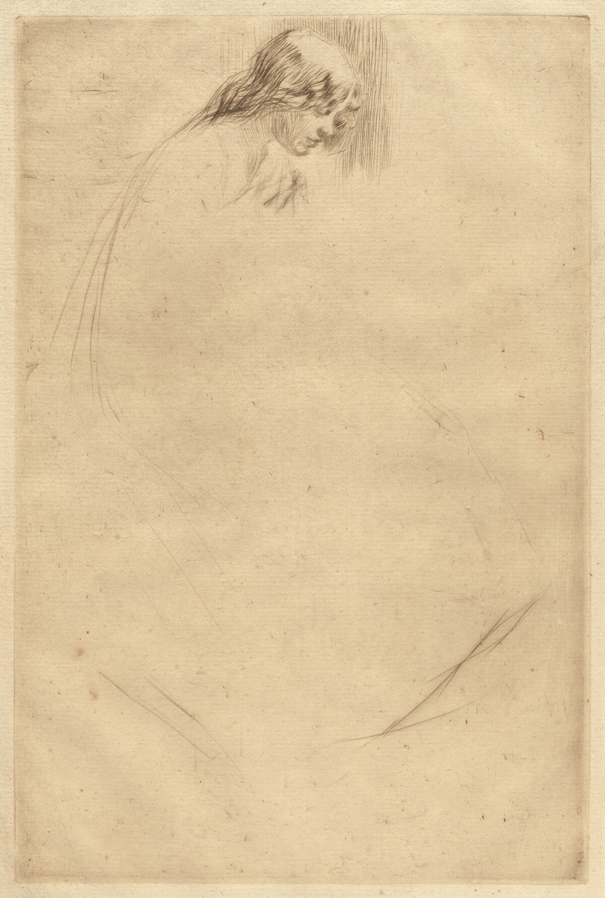 Jo's Bent Head by James McNeill Whistler