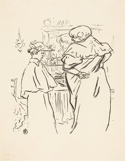 Two Women before a Mirror