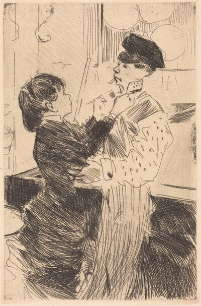 La noed de cravate (Knotting the Cravat)