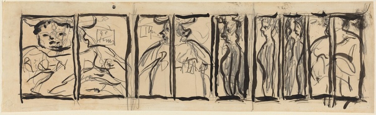 Study for "Qu'est-ce que la mesure?" by Pierre Bonnard