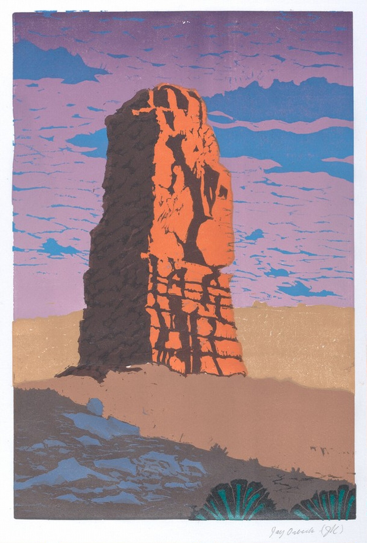 Untitled (Desert Rock) by Jay Orbeck