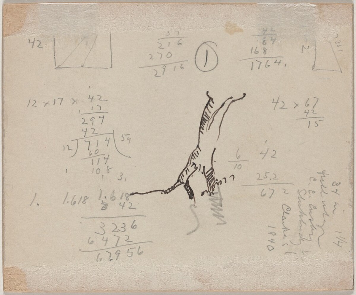Tree [verso] by Robert Hogg Nisbet