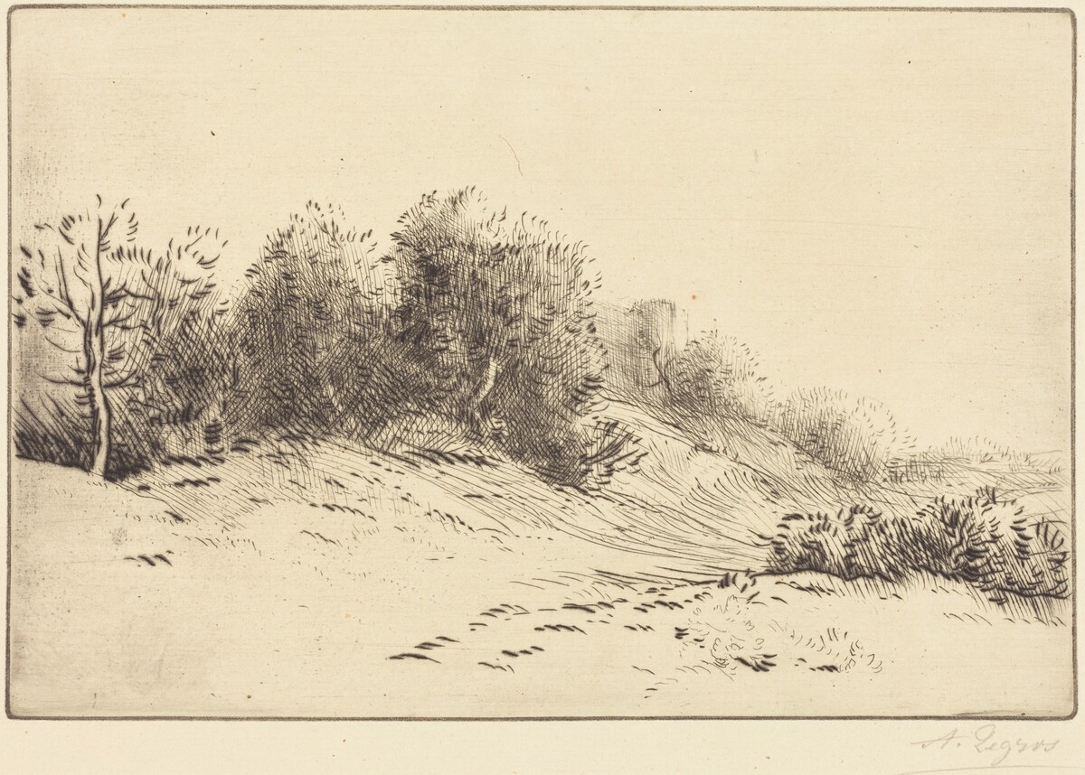 Castle in Spain (Chateau en Espagne) by Alphonse Legros