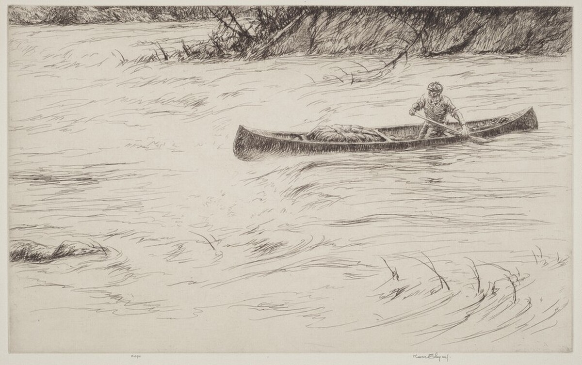 White Water by Kerr Eby