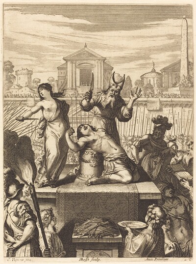 Illustration to Jean Desmarets' "L'Ariane"