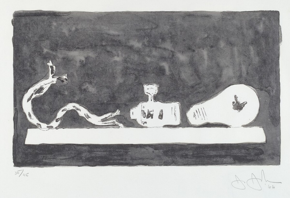 Light Bulb by Jasper Johns