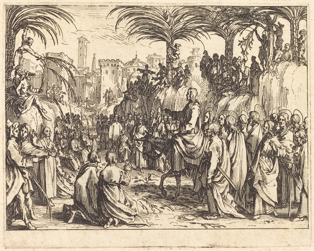 The Entry into Jerusalem by Jacques Callot