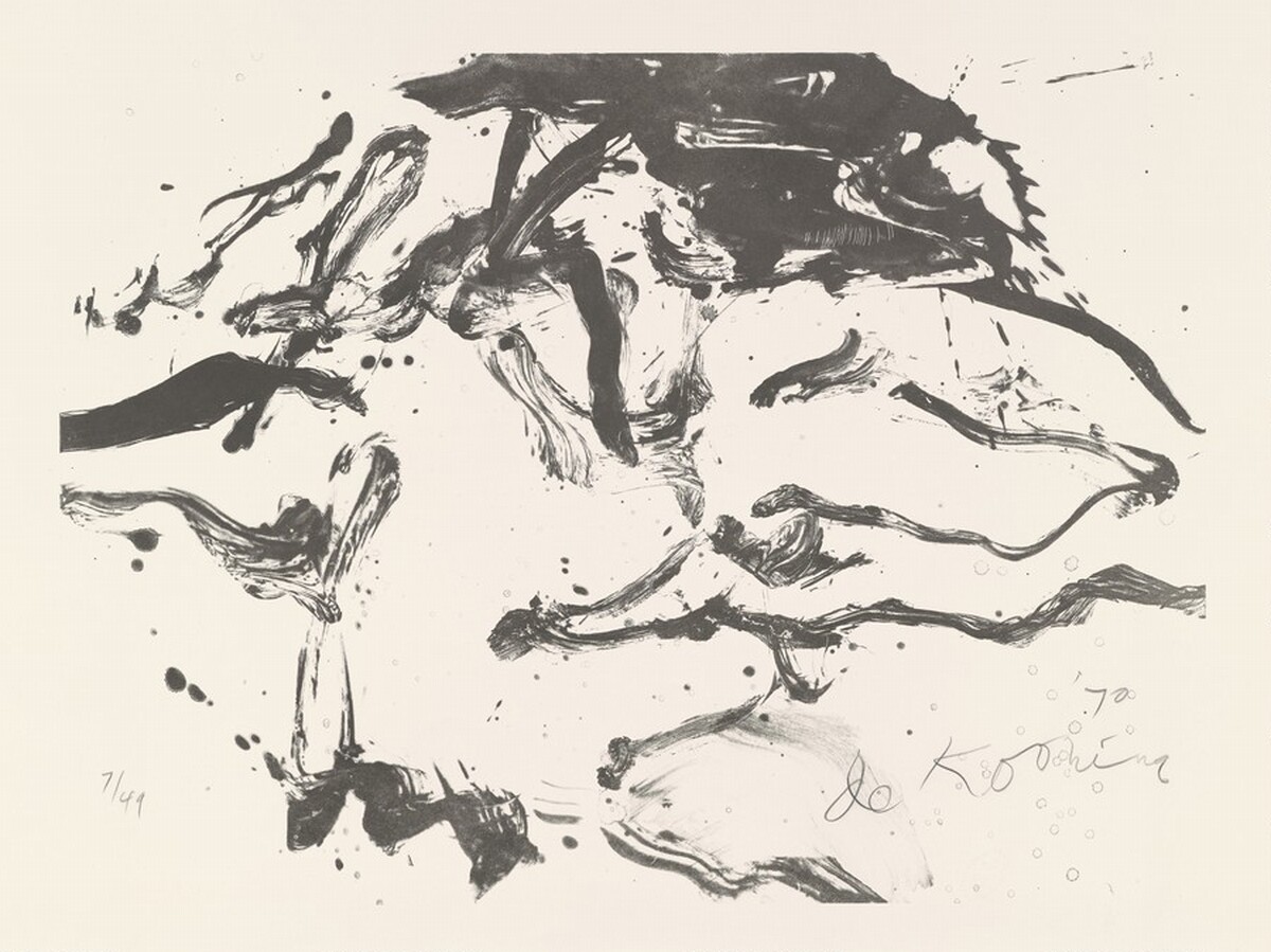Woman in Amagansett by Willem de Kooning