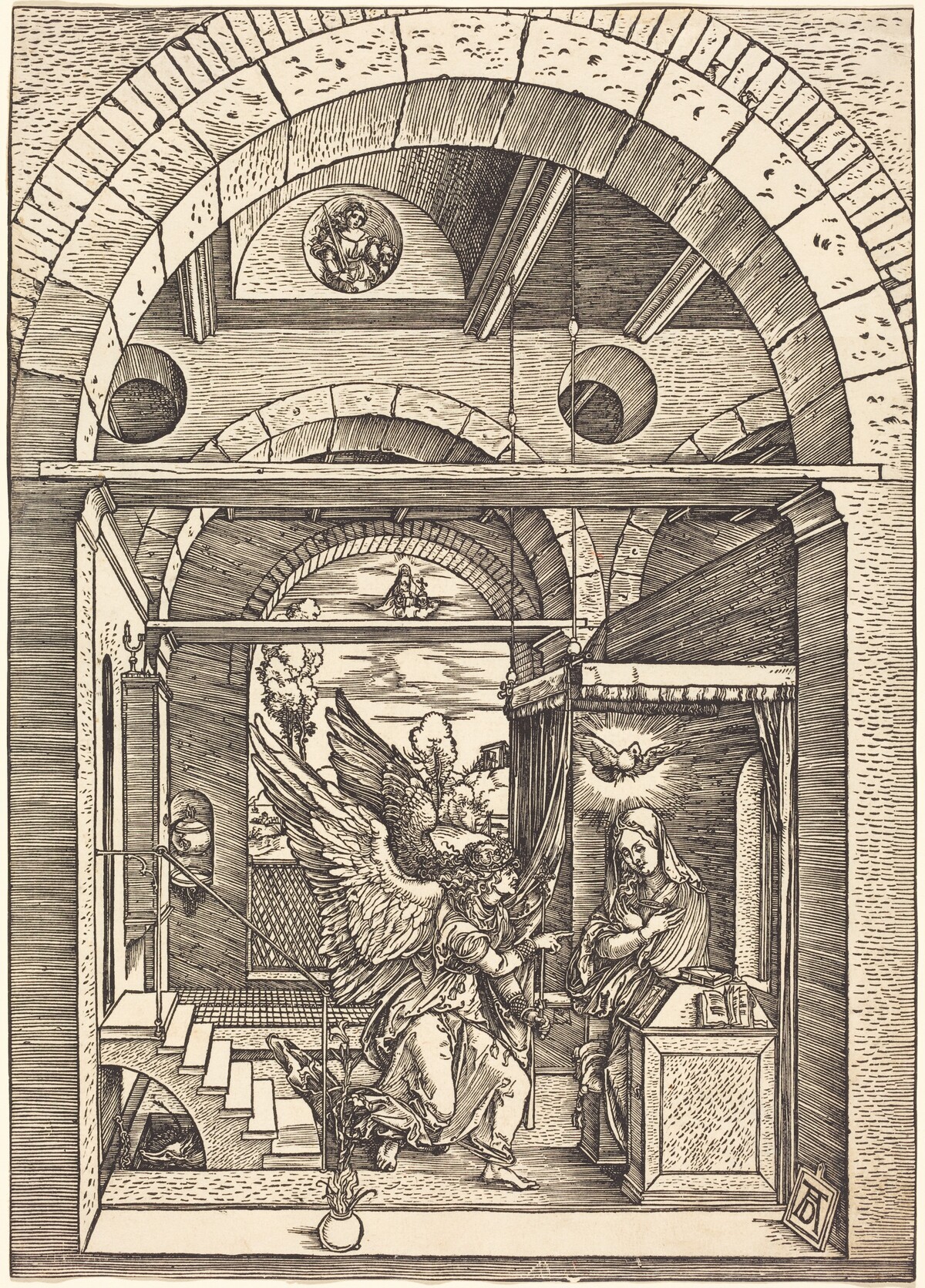 The Annunciation by Albrecht Dürer