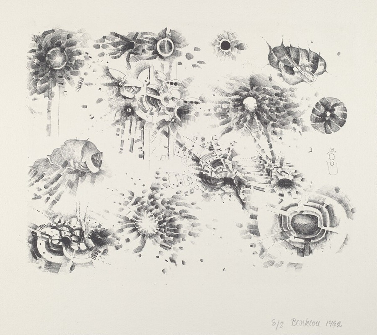 First Stone by Lee Bontecou