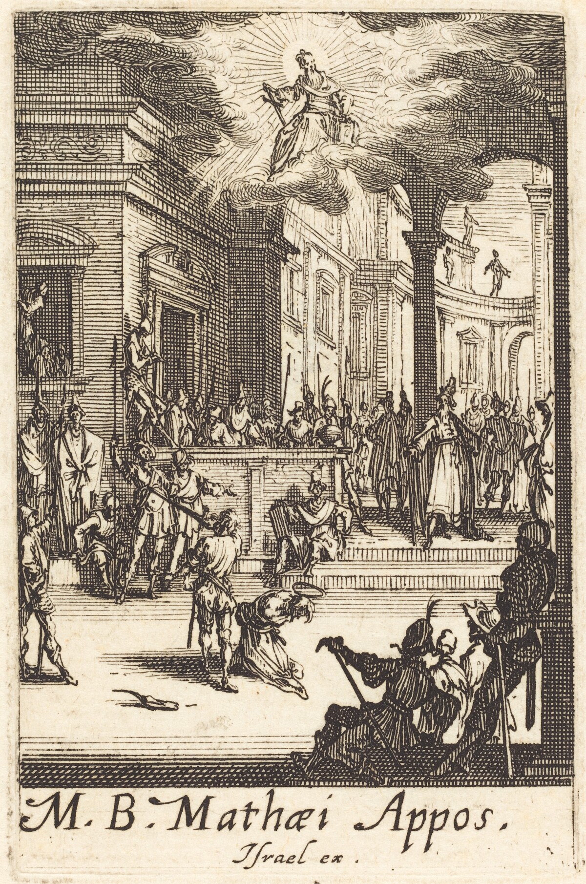 The Martyrdom of Saint Matthew by Jacques Callot