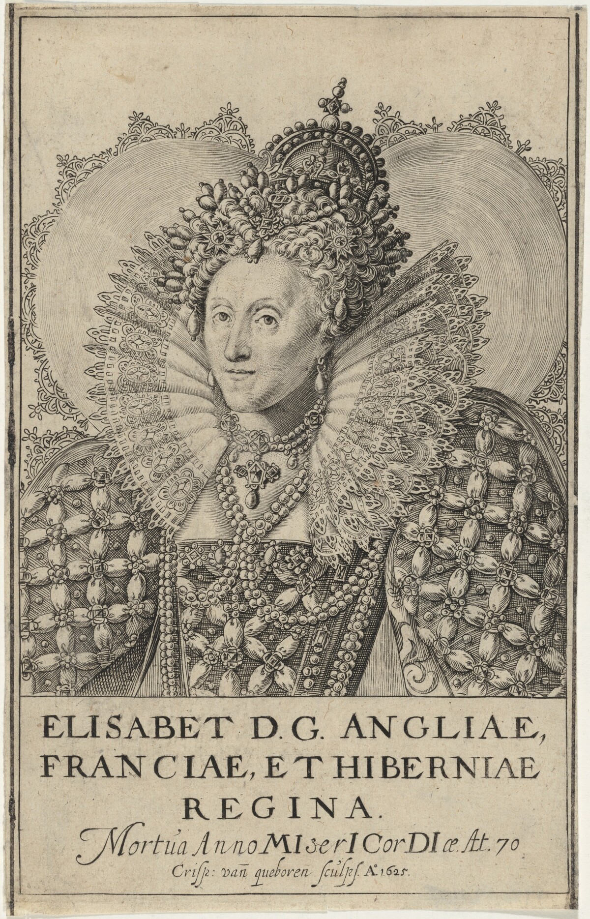 Queen Elizabeth by Crispyn van den Queboorn