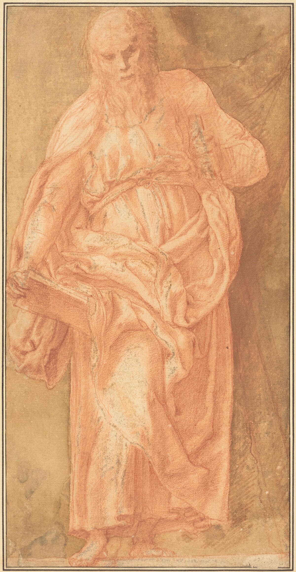 Saint Andrew by Girolamo Muziano