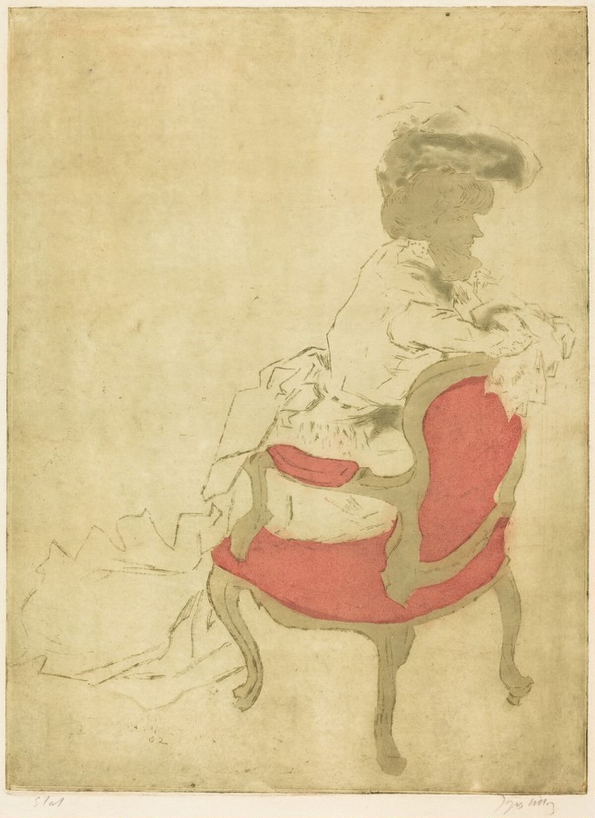 La Nouvelle Parisienne (23) by Jacques Villon