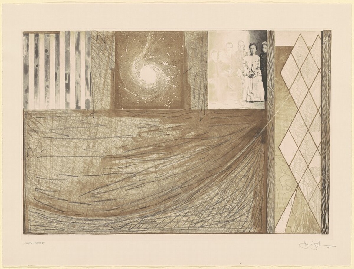 Untitled [trial proof] by Jasper Johns