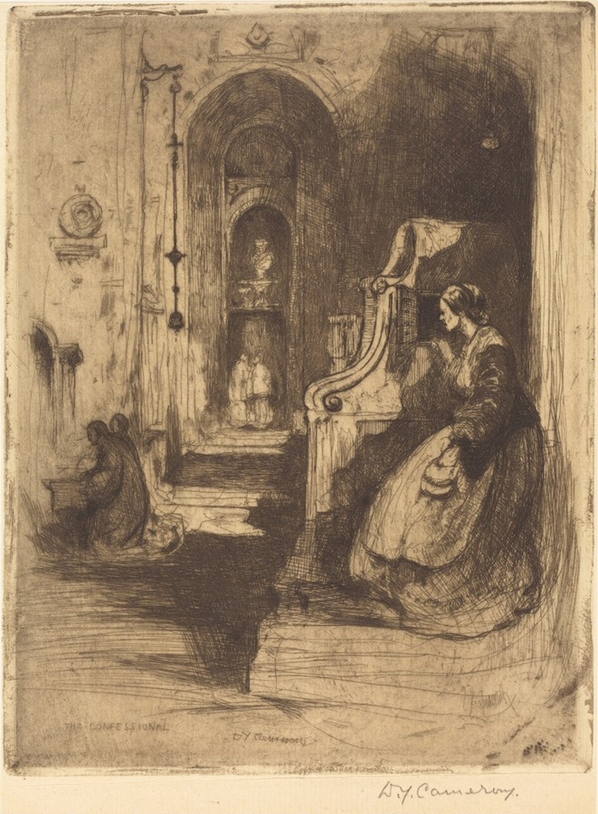 The Confessional by David Young Cameron
