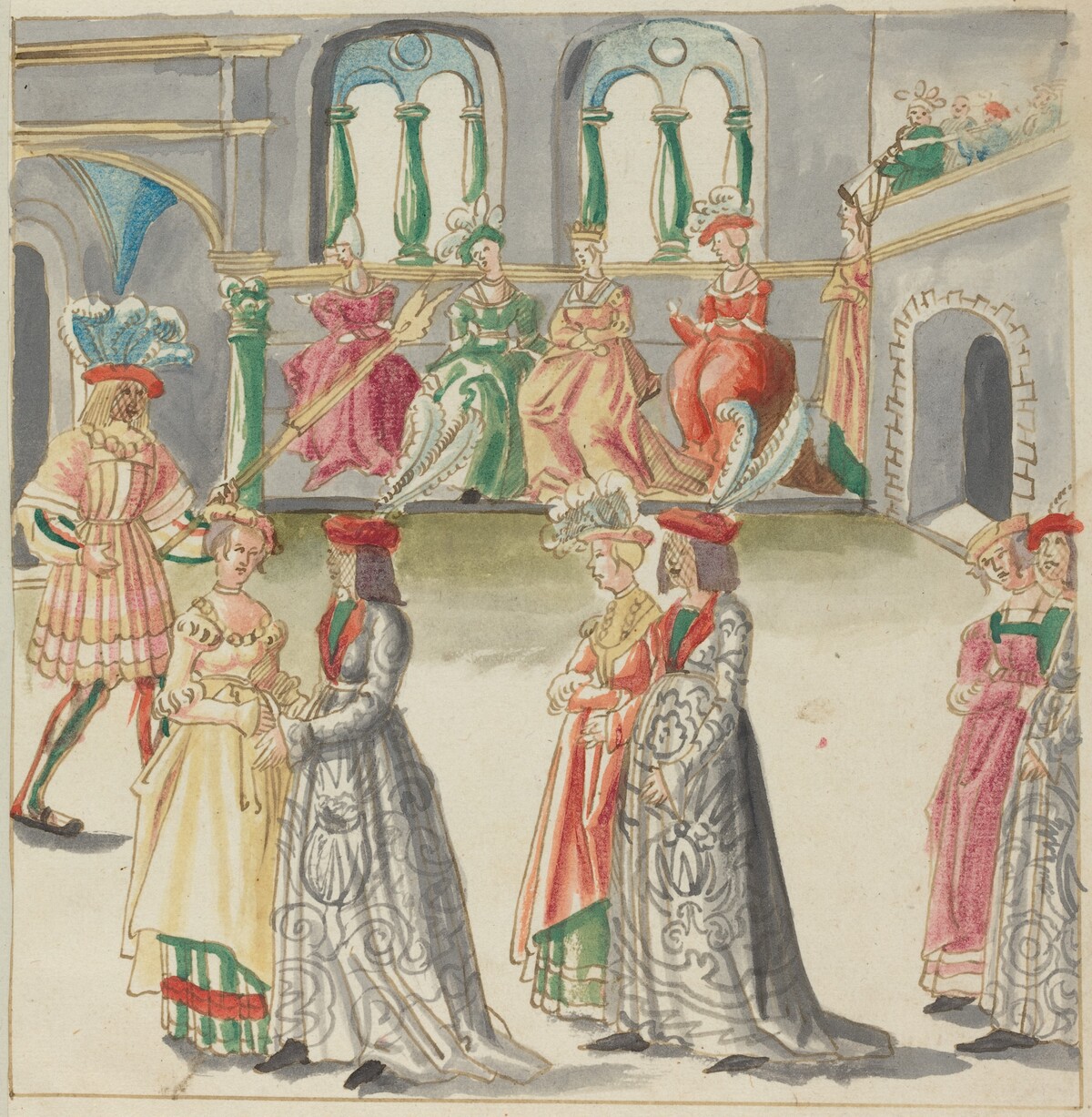 Masquerade by German 16th Century