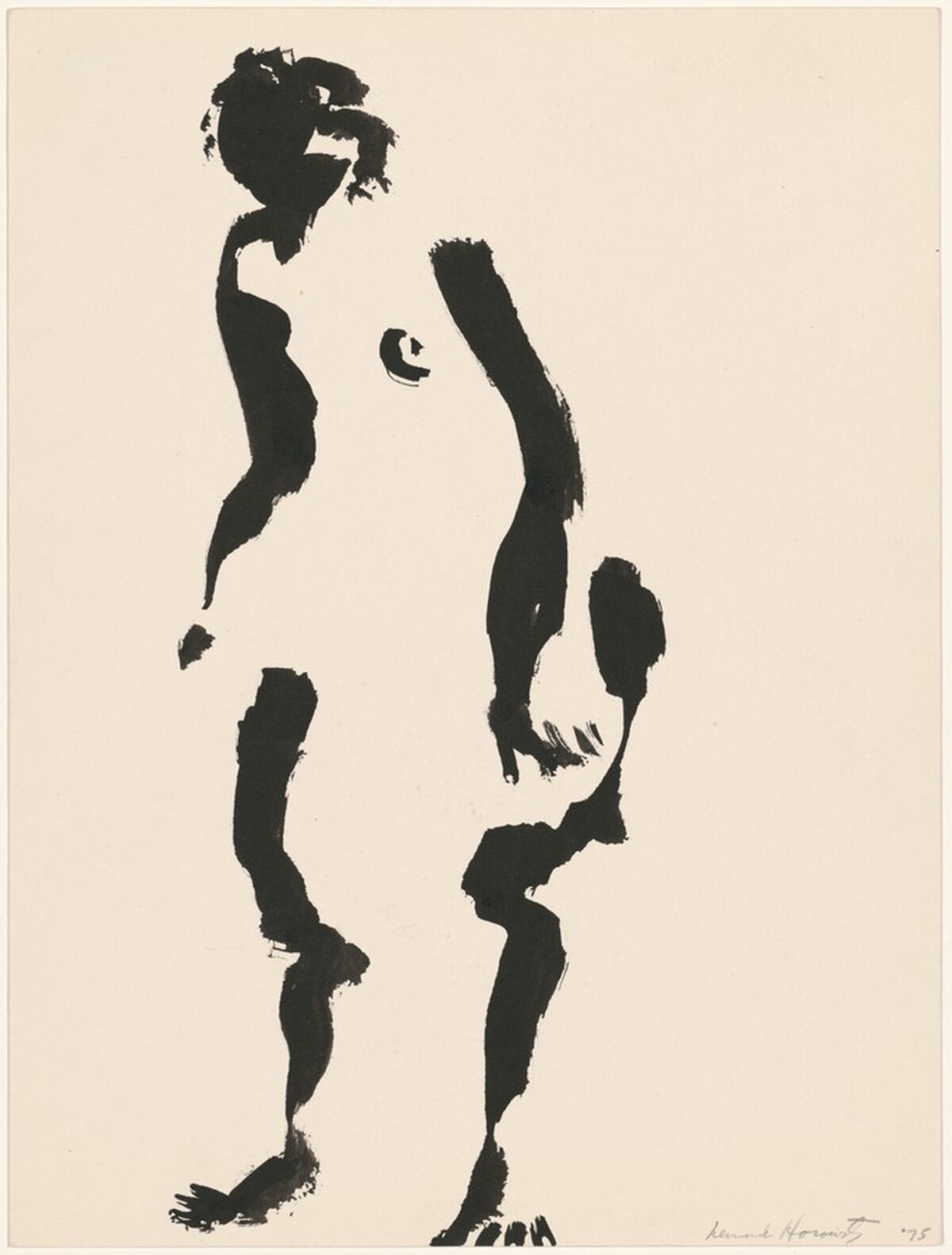Standing Nude by Leonard Horowitz