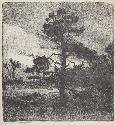 Untitled (Landscape With Tree)