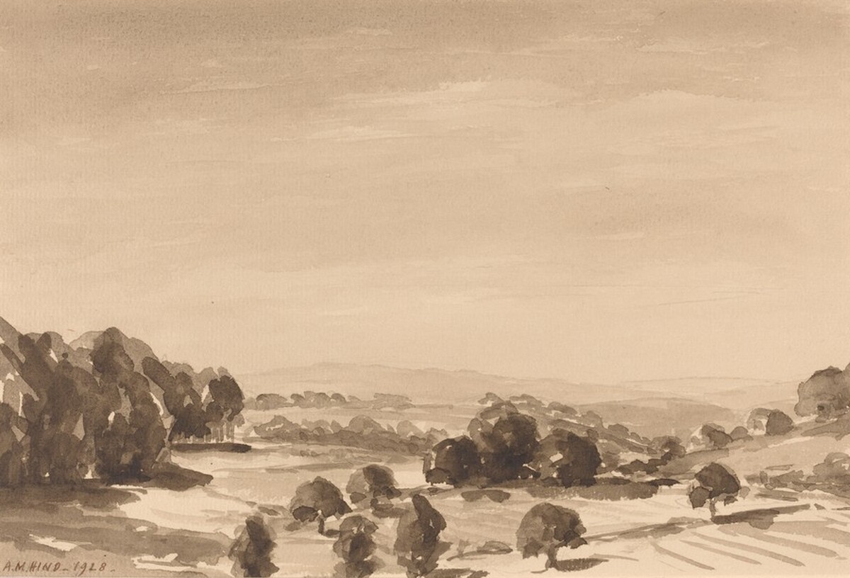 Landscape near Meersburg by Arthur Mayger Hind