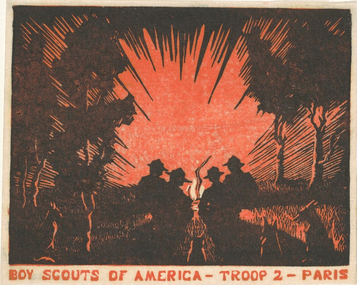 Boy Scouts of America—Troop 2—Paris by Grace Albee