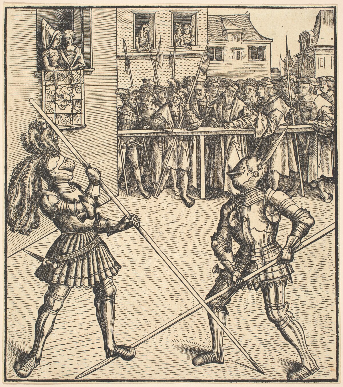 Tournament on the Occasion of the Festivity of the Marriage by Leonhard Beck