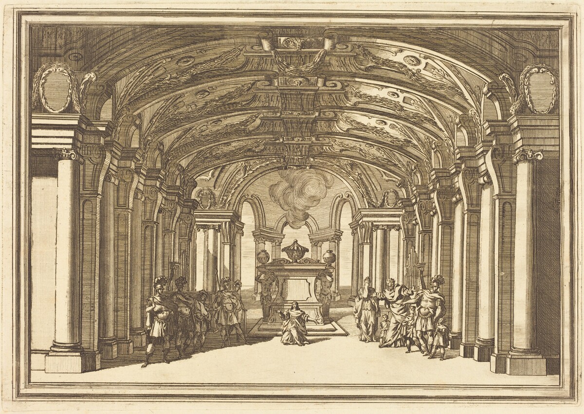 Il Greco in Troia: Plate 8 by Arnold von Westerhout