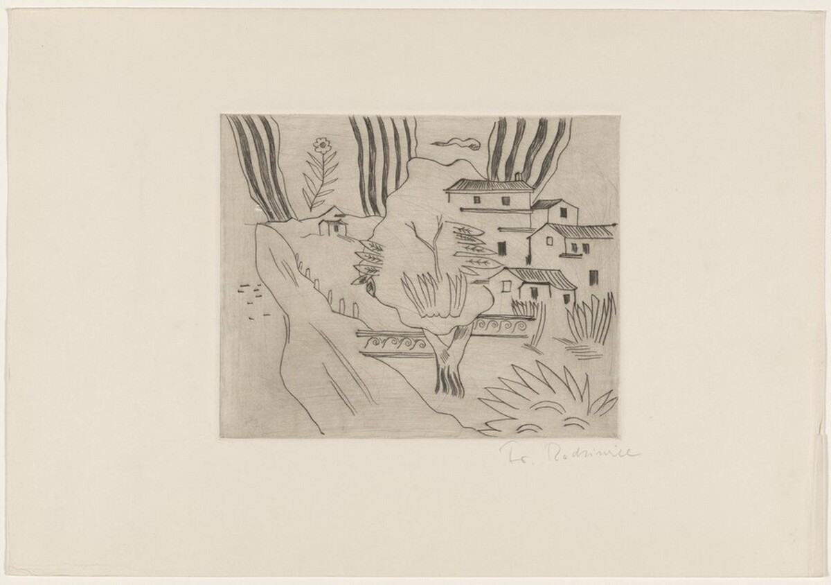 Landschaft [Landscape] by Franz Radziwill