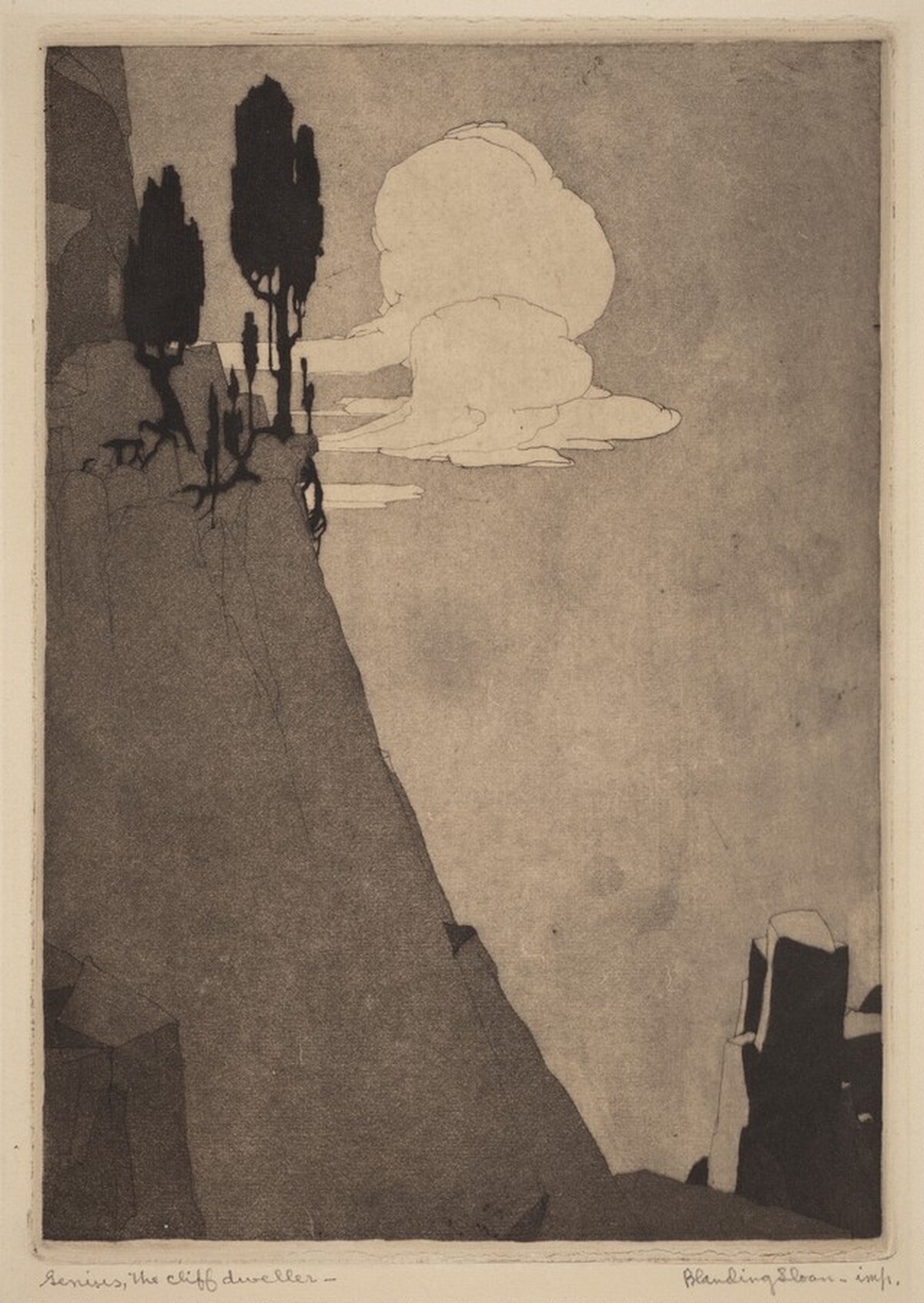 Genises, The Cliff Dweller by James Blanding Sloan