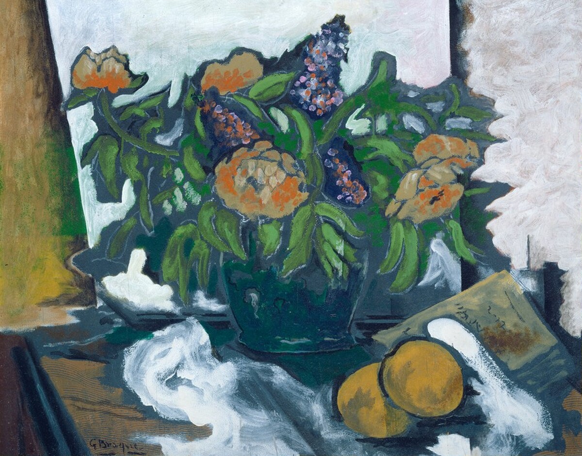 Peonies by Georges Braque