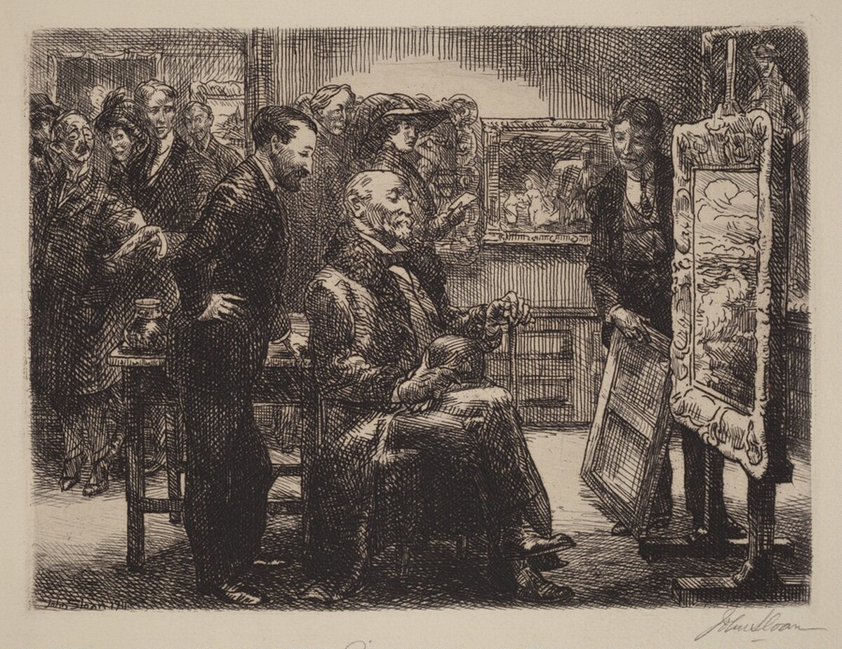 The Picture Buyer by John Sloan