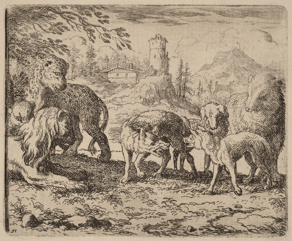Reynard Condemned by Allart van Everdingen