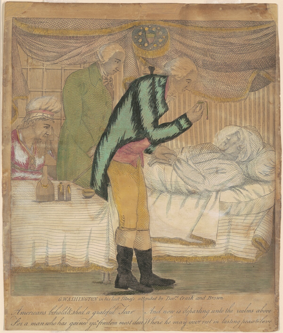 The Death of George Washington by Pember and Luzander